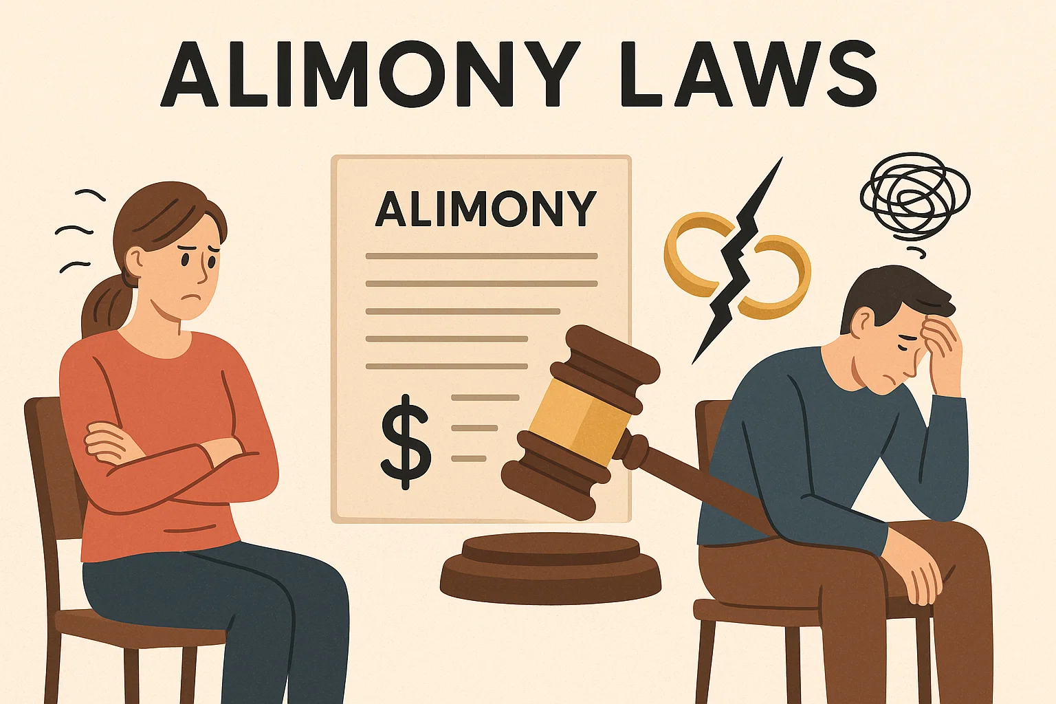 How Alimony is Calculated in Indiana